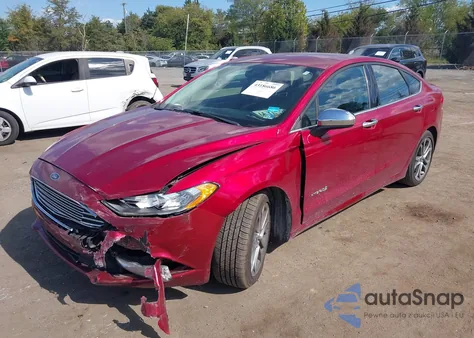 2017 Ford Fusion Hybrid Se from USA, damaged, VIN 3FA6P0LU3HR222666